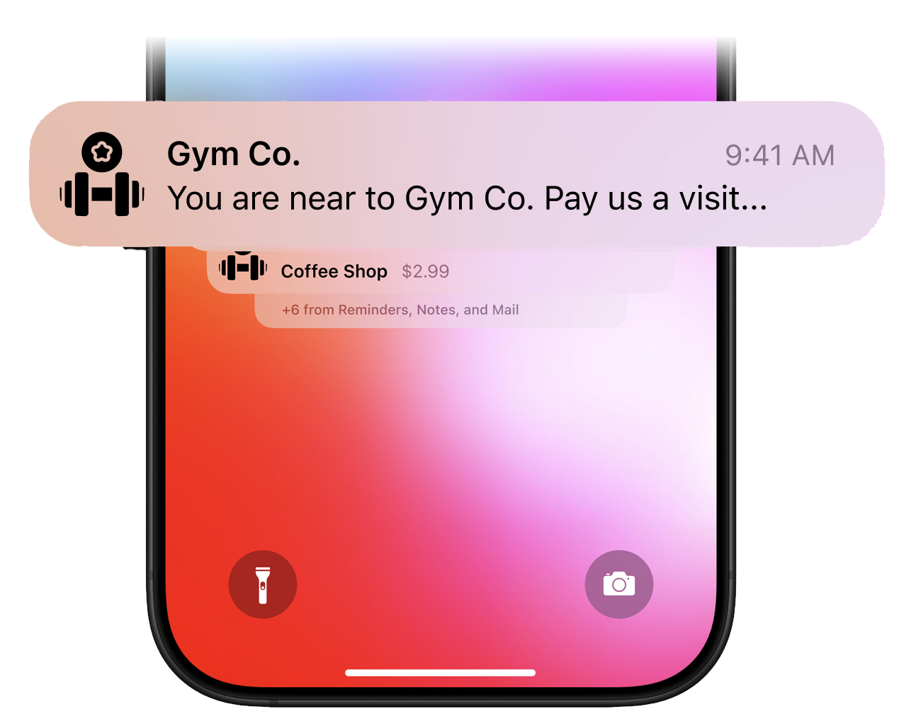 Location-based pass notification