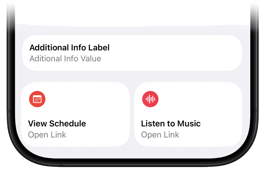 Two Featured Actions display side-by-side
