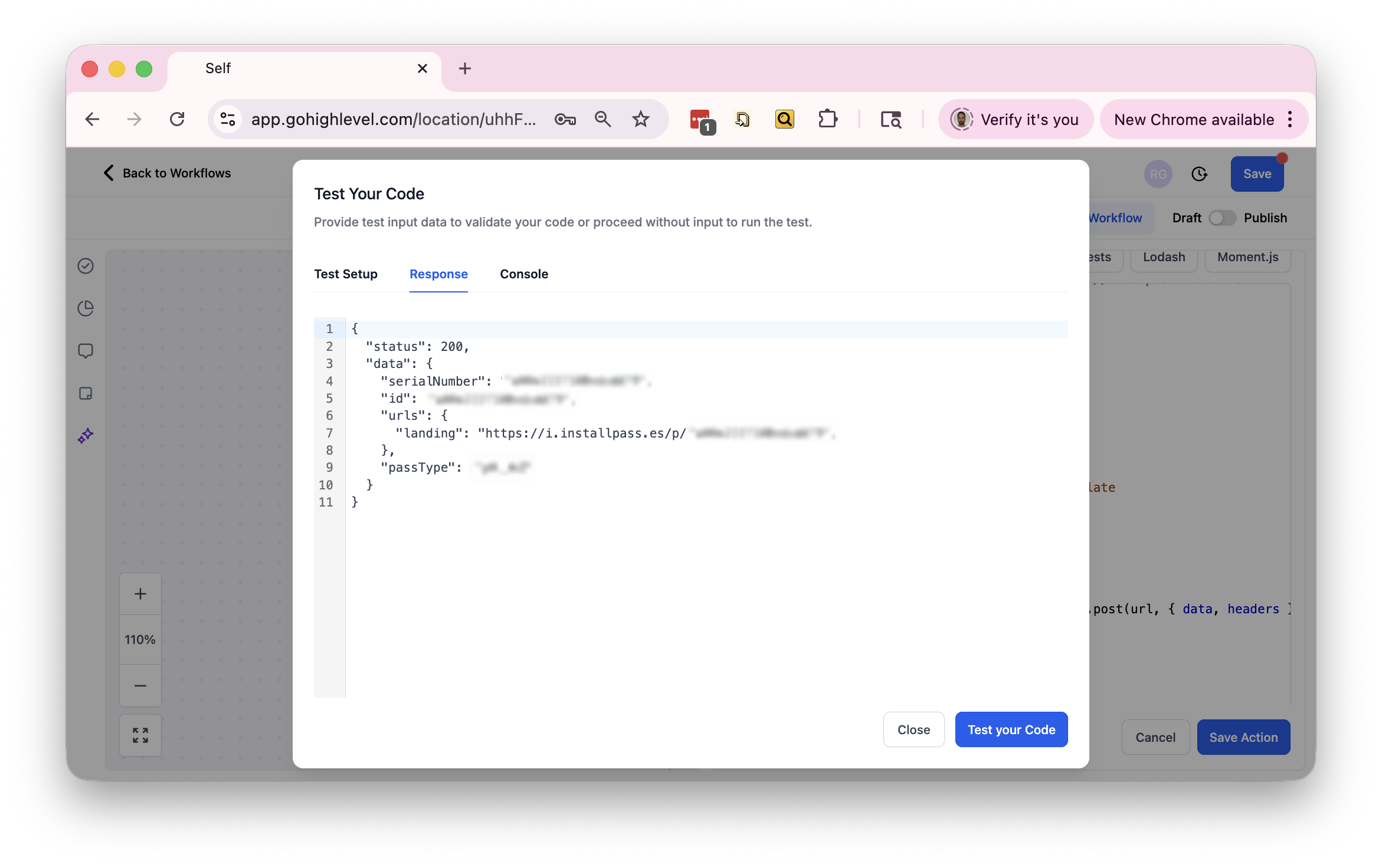 test-workflow